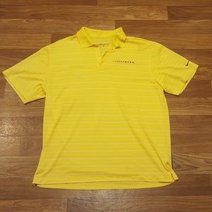 Nike GOLF Dri-Fit mens Livestrong XL polo